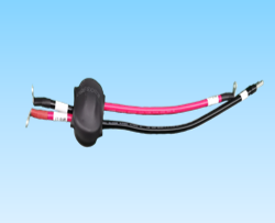 484. 產(chǎn)品名稱：新能源光伏逆變器AC輸出磁環(huán)線/UL3530 8AWG/錳鋅磁環(huán)/玻纖管/規(guī)格型號(hào)可依需求定制加工