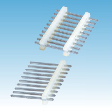 249. 產(chǎn)品名稱: 3.96mm 排針 單排180度單塑/多塑A型