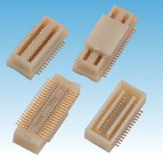 263. 產(chǎn)品名稱: 0.5mm 板對(duì)板 公/母座 雙槽 帶邊框
